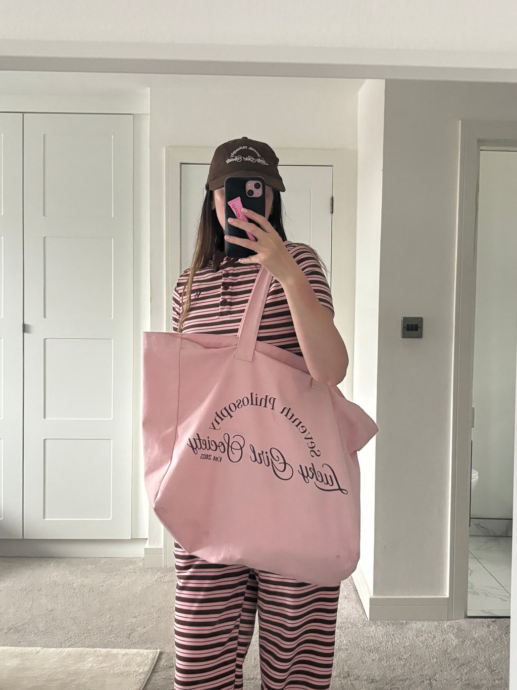 Lucky Girl Blush Tote