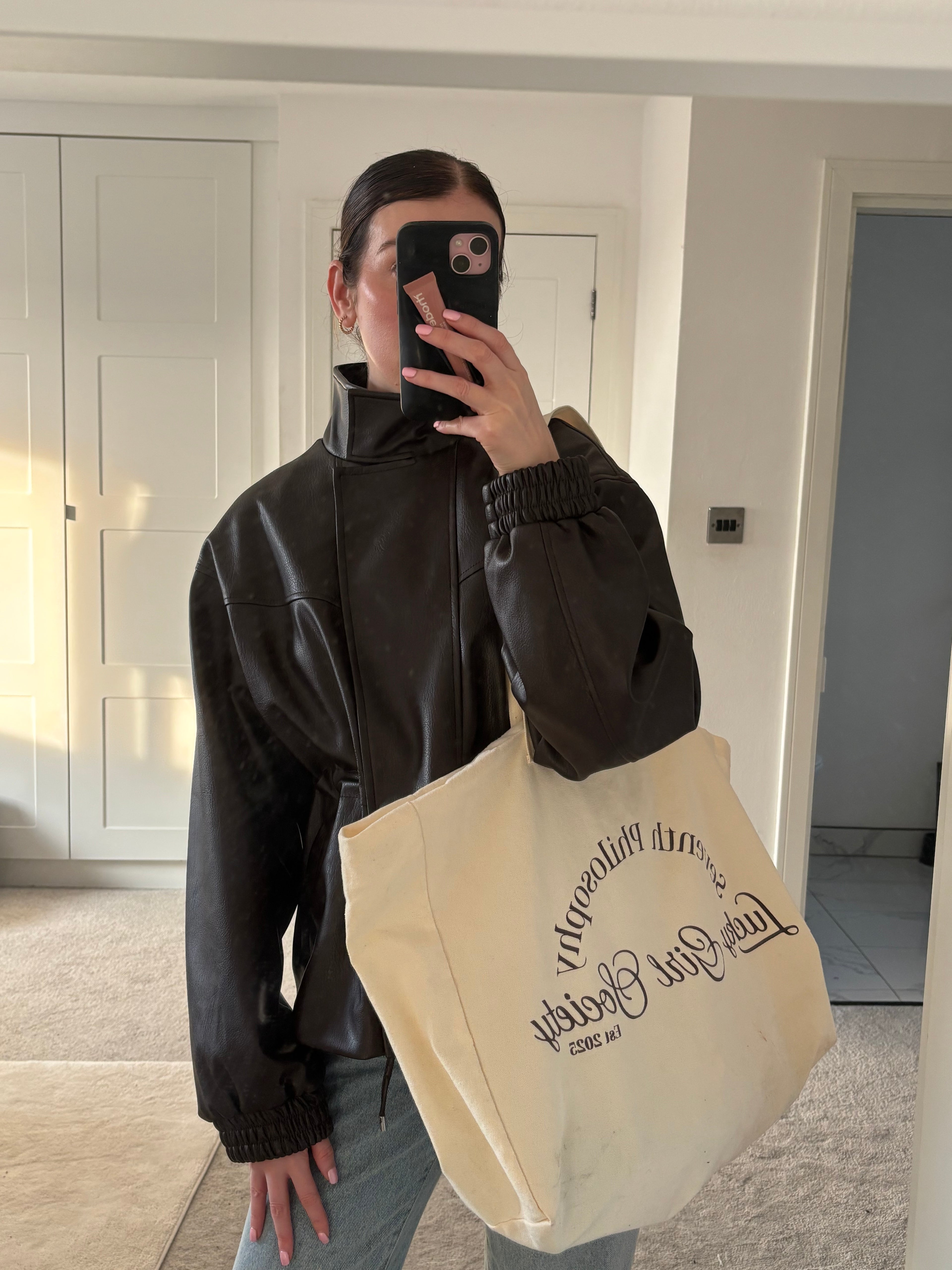 Lucky Girl Cocoa Tote