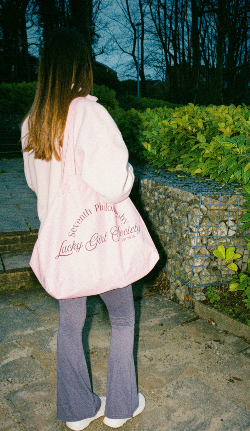 Lucky Girl Blush Tote