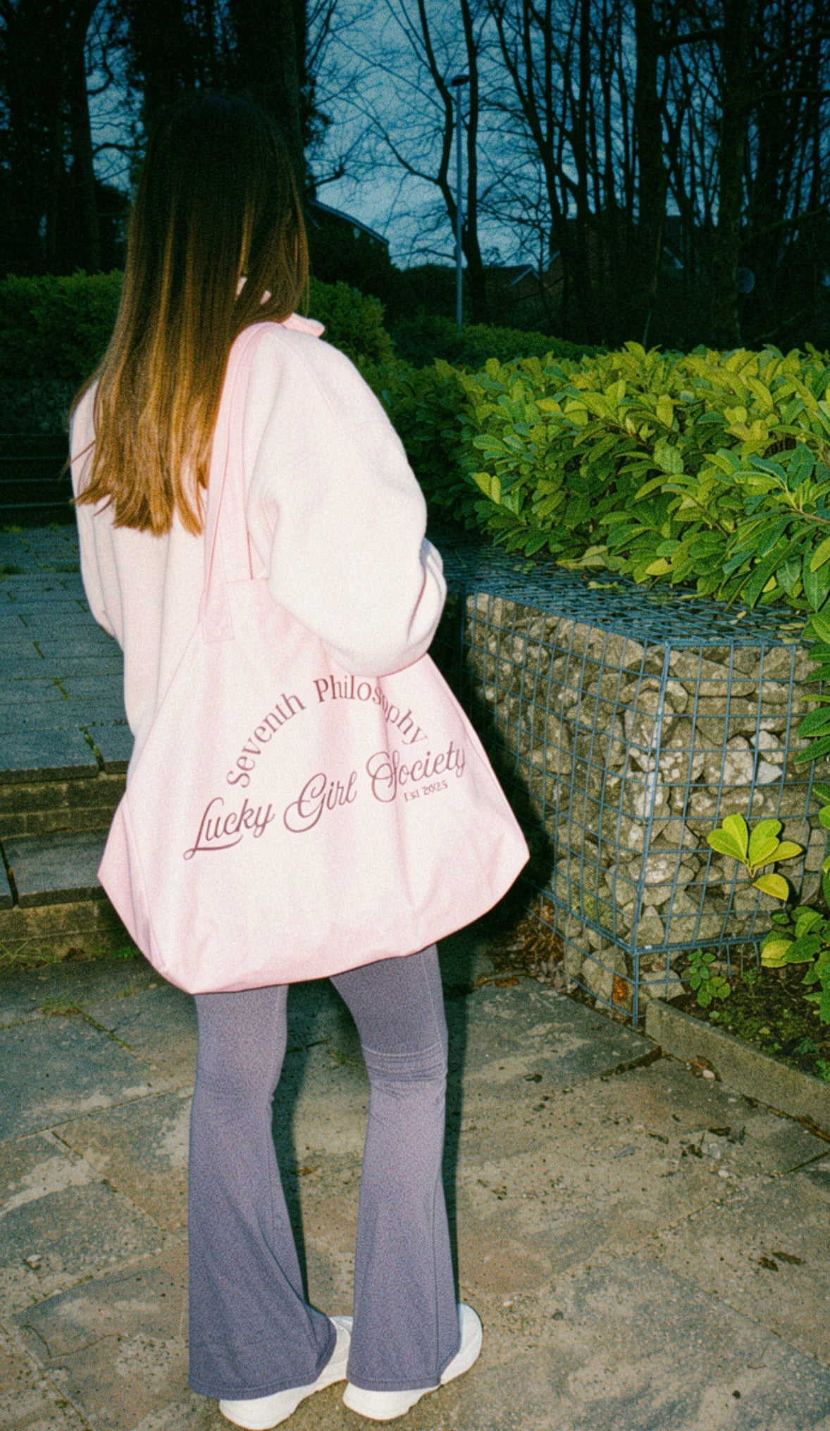 Lucky Girl Blush Tote