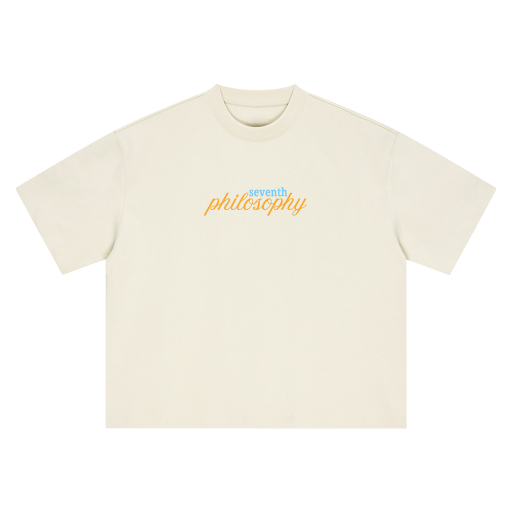 Summer Sunset Boxy Tee